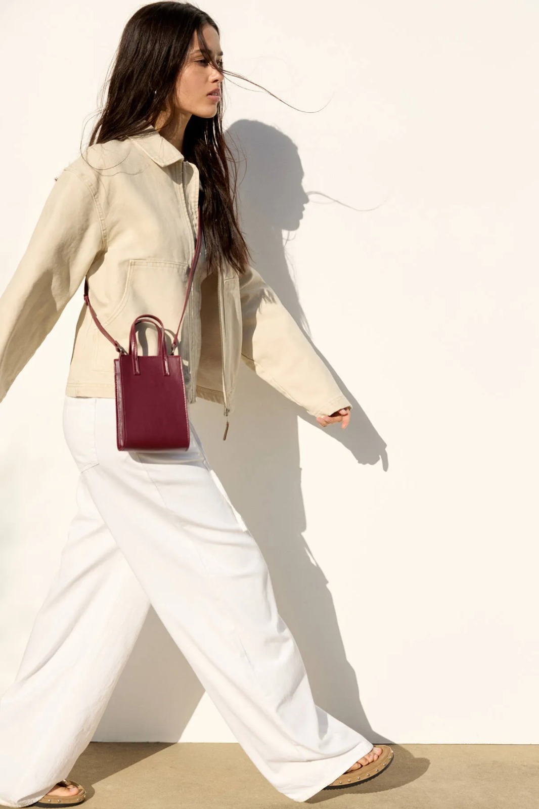 کیف کراس بادی دسته دار زنانه اورجینال پول اند بیر  PULL & BEAR