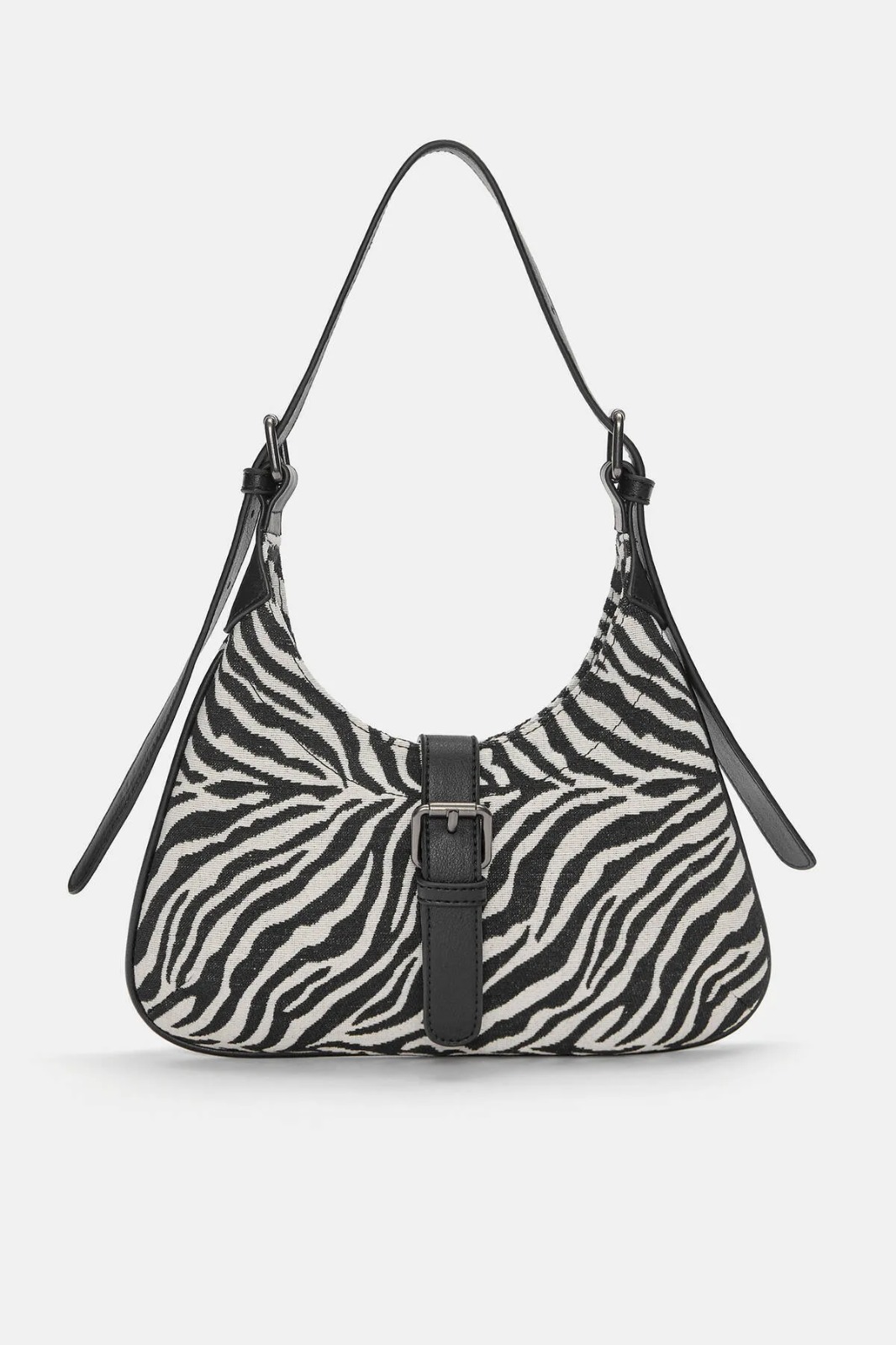 کیف دوشی زنانه طرح زبرا اورجینال پول اند بیر لاکچری  PULL & BEAR