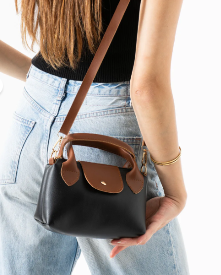 کیف ترند جهان طرح لانگ چمپ مینی ترک وارداتی- مشکی