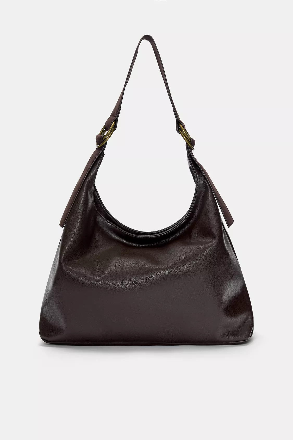 جادارترین کیف دوشی زنانه چرم اورجینال پول اند بیر PULL & BEAR