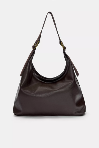 جادارترین کیف دوشی زنانه چرم اورجینال پول اند بیر PULL & BEAR