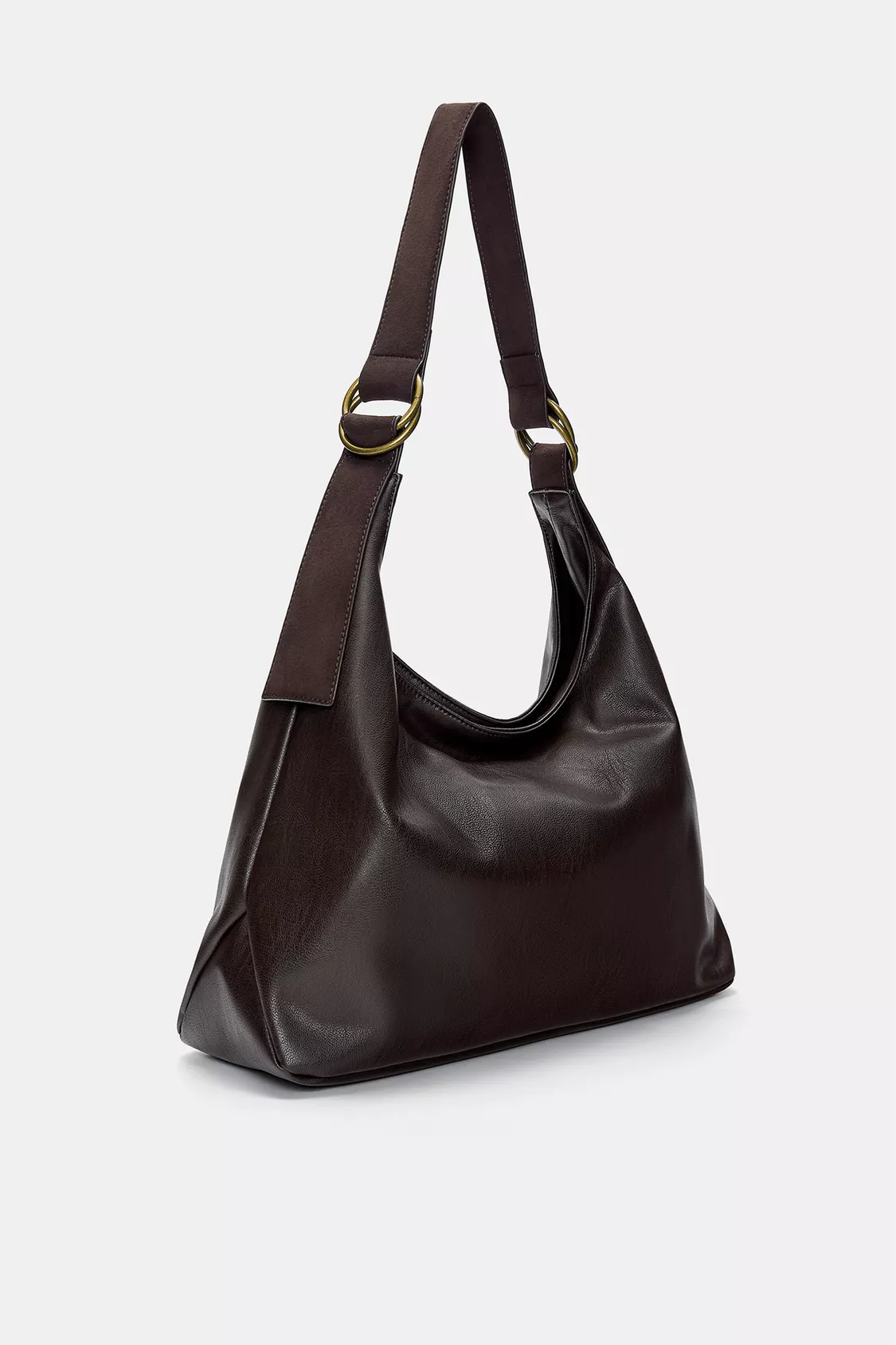 جادارترین کیف دوشی زنانه چرم اورجینال پول اند بیر PULL & BEAR