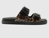 صندل زنانه Hawaii ورنی- پلنگی- ترند 1404-2025