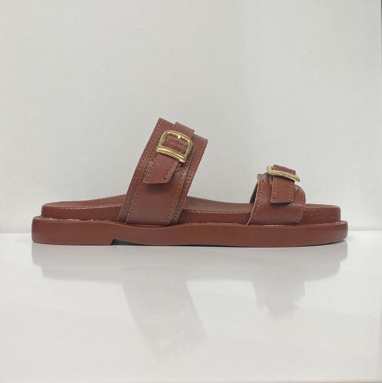 صندل ارزان شیک زنانه Lily- عسلی